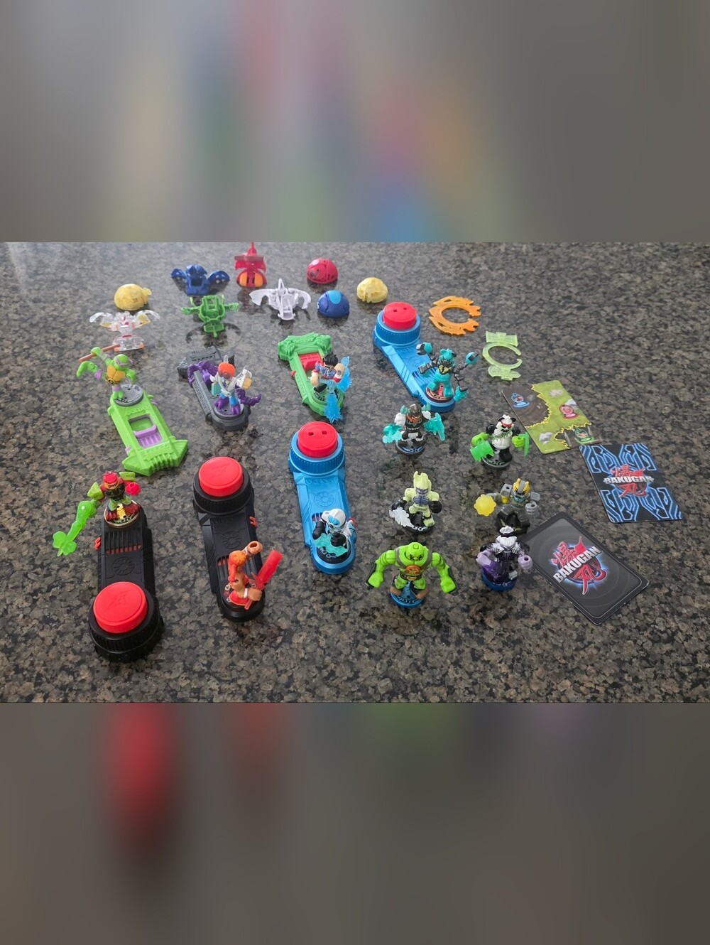 Akedo Ultimate Arcade Warriors Lot of 13 Figures, Controllers & Trainers Bakugan